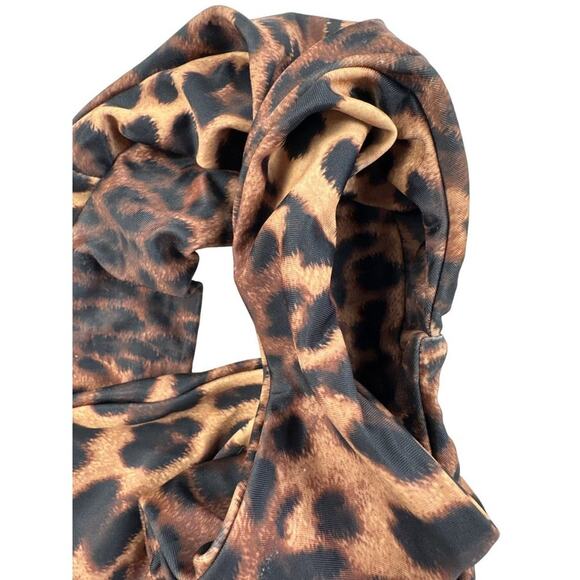 AYAI Are You Am I - Cica Micro-kini Swim Top & Bottoms in Animal Print - Picture 2 of 3